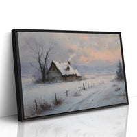 Snow Blankets The Forgotten Farmhouse