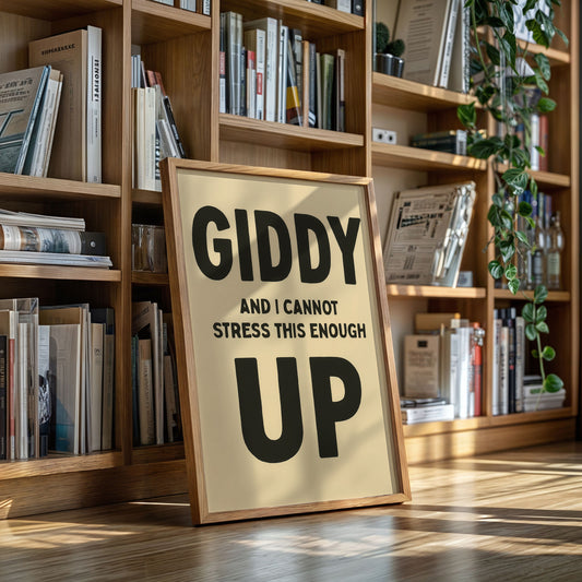 Giddy Up and I Cannot Stress This Enough Cream Edition