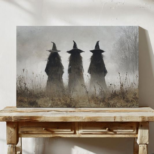 Three Figures in the Mist
