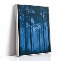 Moonrise Through the Pines