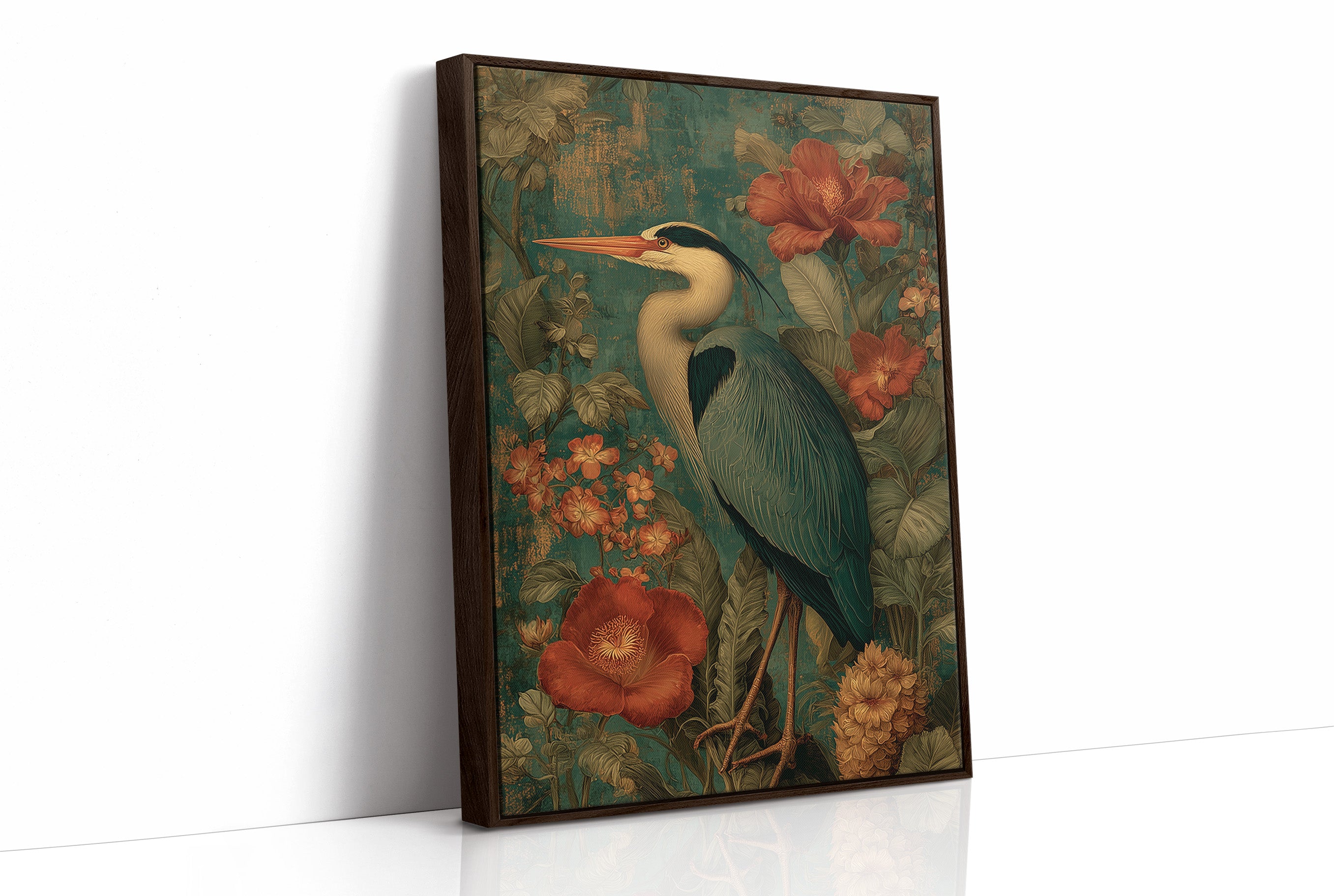 The Heron Knew the Garden Well