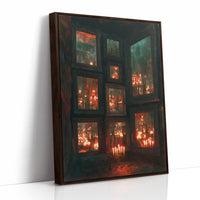 Infinite Candlelit Reflections
