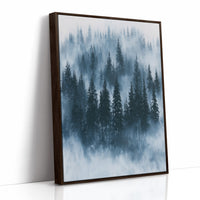 Blue Hour Pines