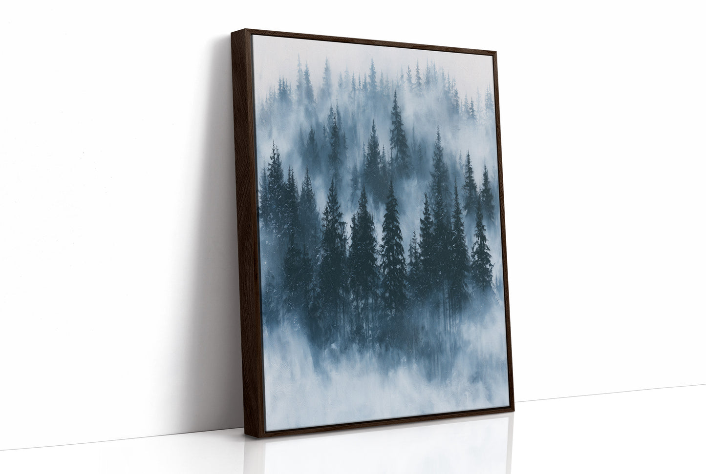 Blue Hour Pines