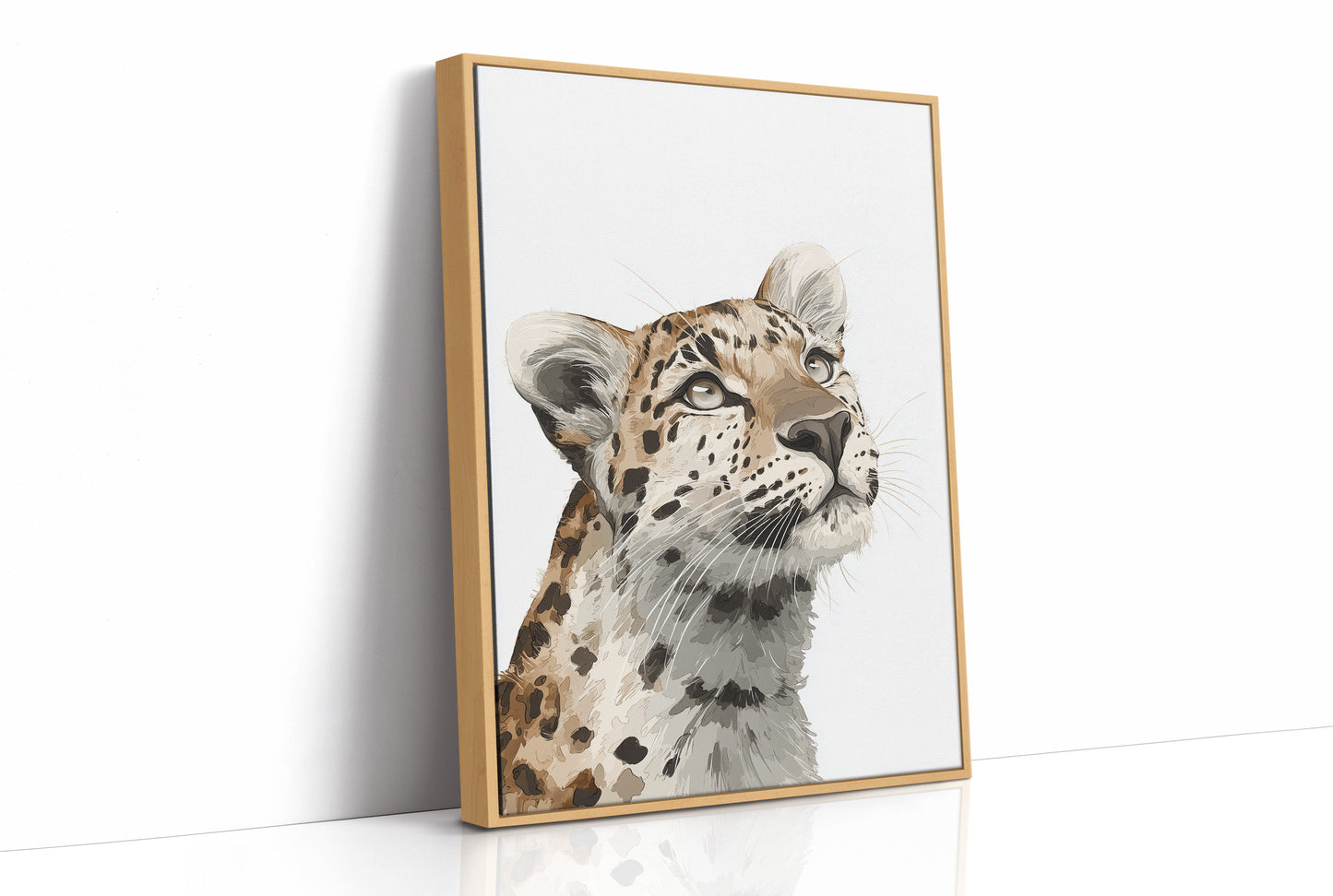 Leopard Looking Skyward