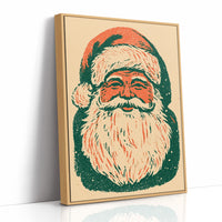 Retro Riso Santa Face