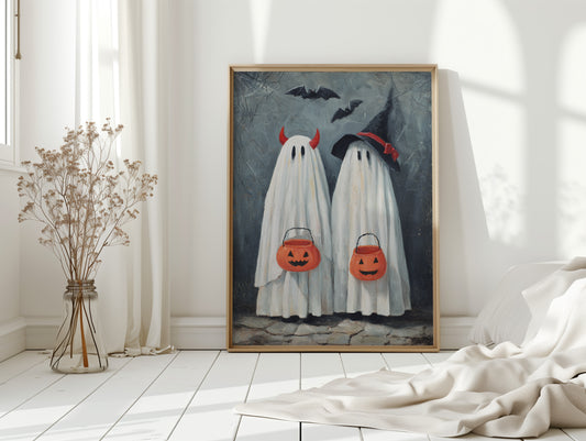 Trick or Treat in Hallowed Hues