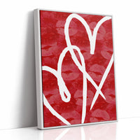 Crimson Lines Dance Their Passion