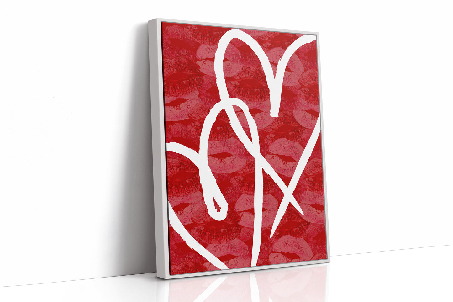 Crimson Lines Dance Their Passion