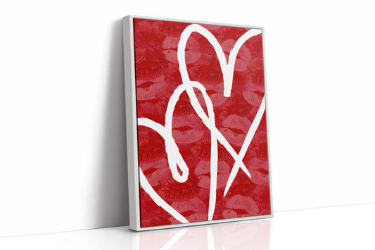 Crimson Lines Dance Their Passion