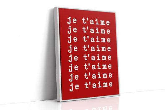 French Love Letters Paint Forever