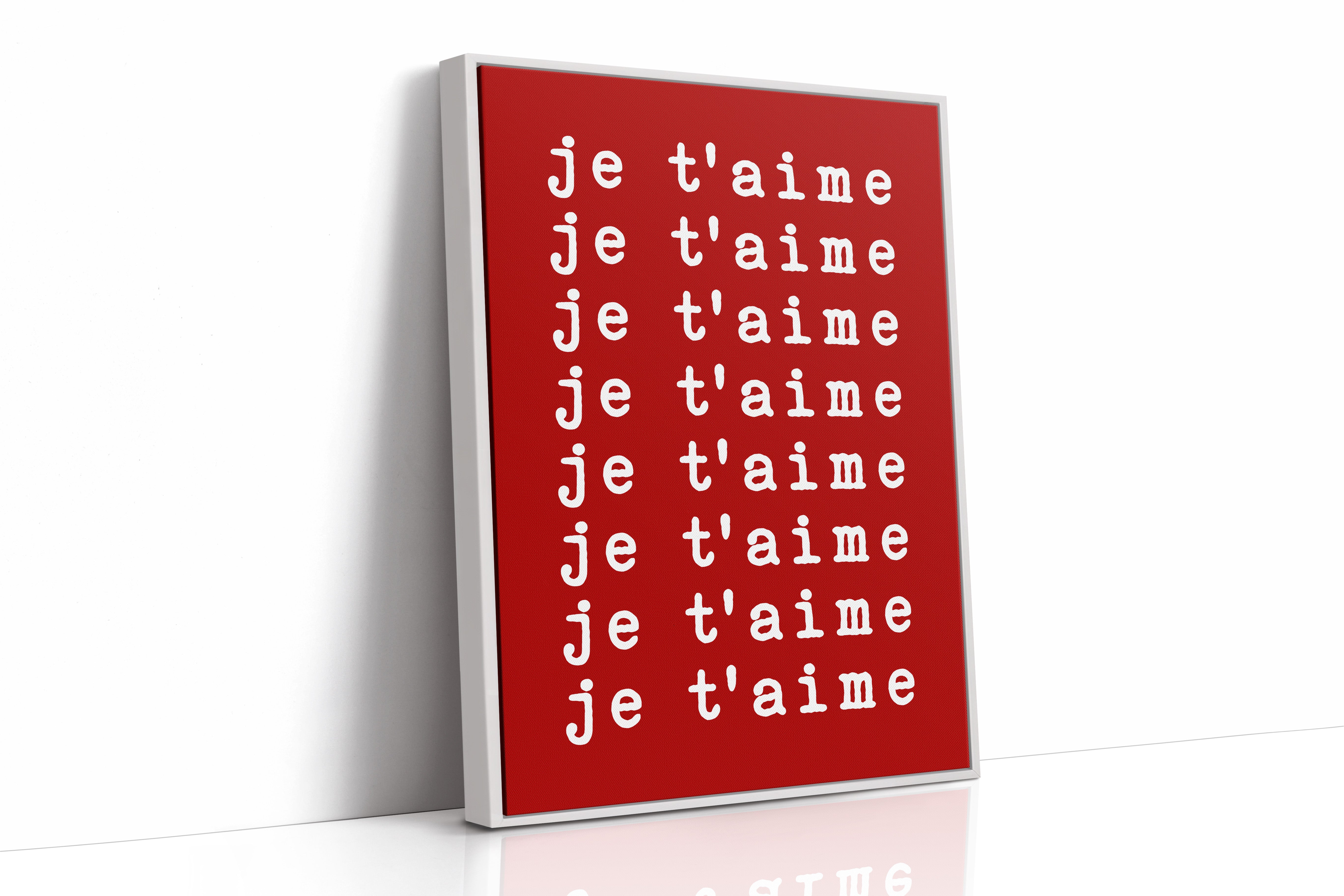 French Love Letters Paint Forever