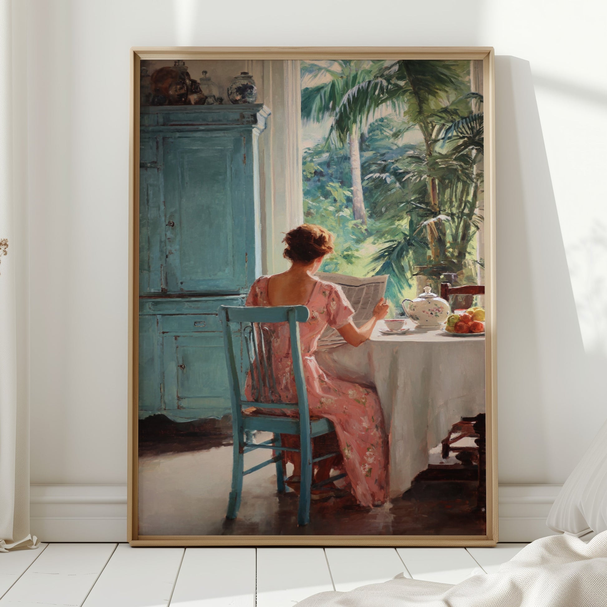 Morning Light Through Open Windows