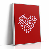 Brushstrokes Dance Into Love's Pattern