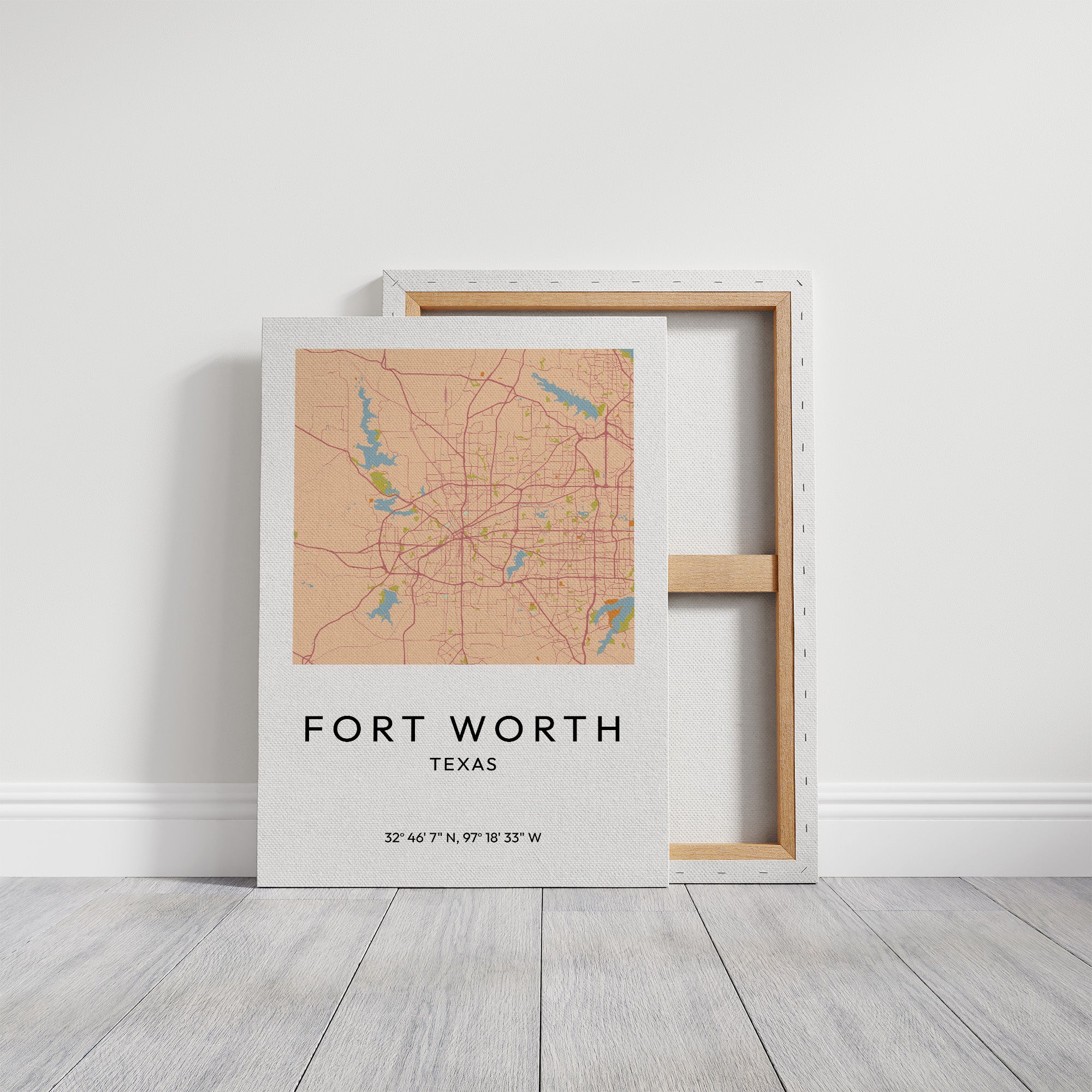 Fort Worth, Mapped in Amber