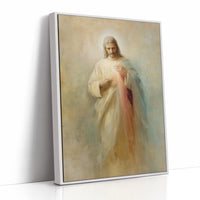 Divine Radiance Emanates From Sacred Heart