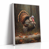 Autumn's Wild Turkey Stands Proud