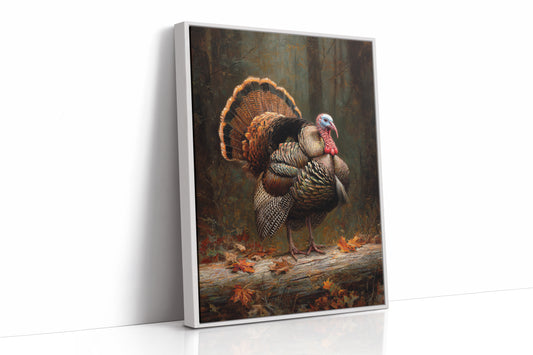 Autumn's Wild Turkey Stands Proud