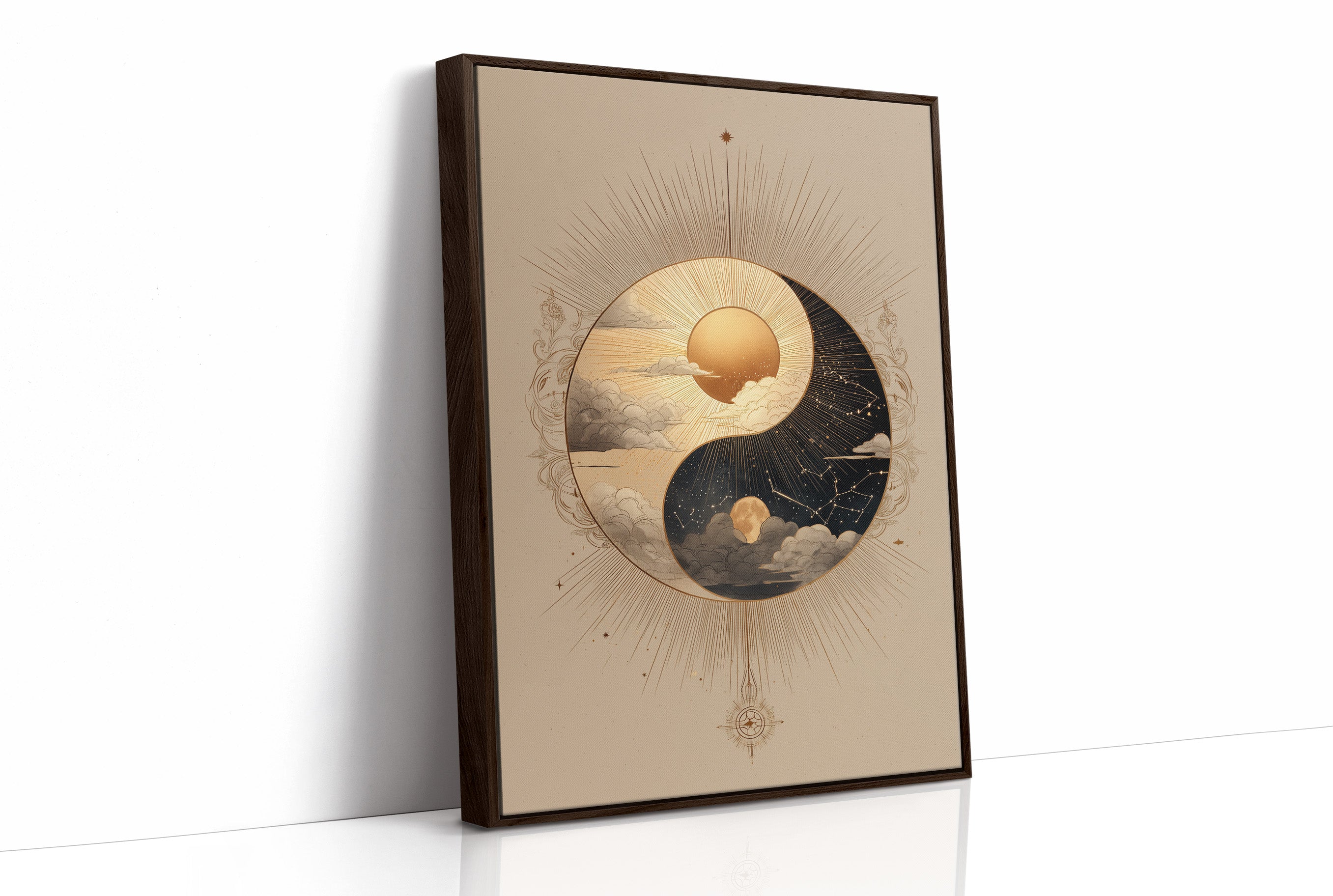 Sunlit Balance In Urban Sanctuary