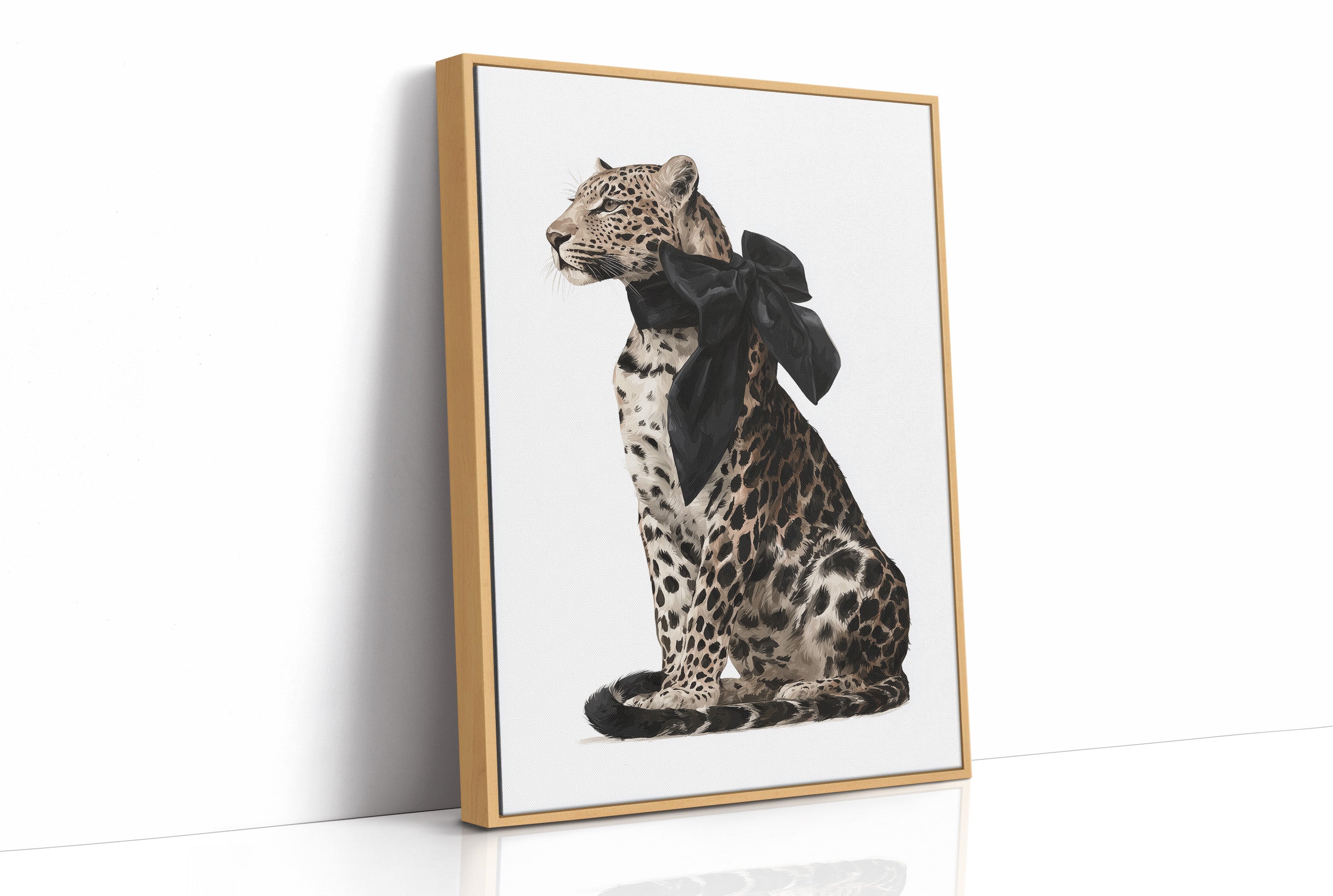 Leopard in Her Sunday Bow
