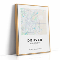 Denver, Mapped in Mint