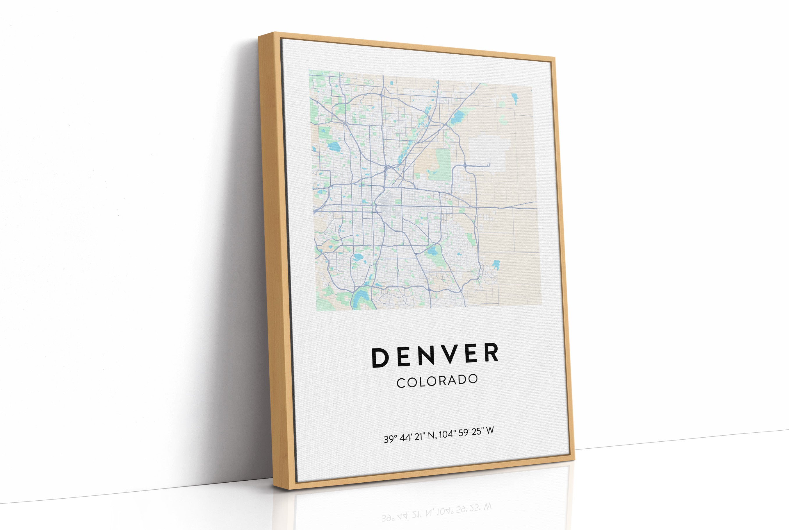 Denver, Mapped in Mint