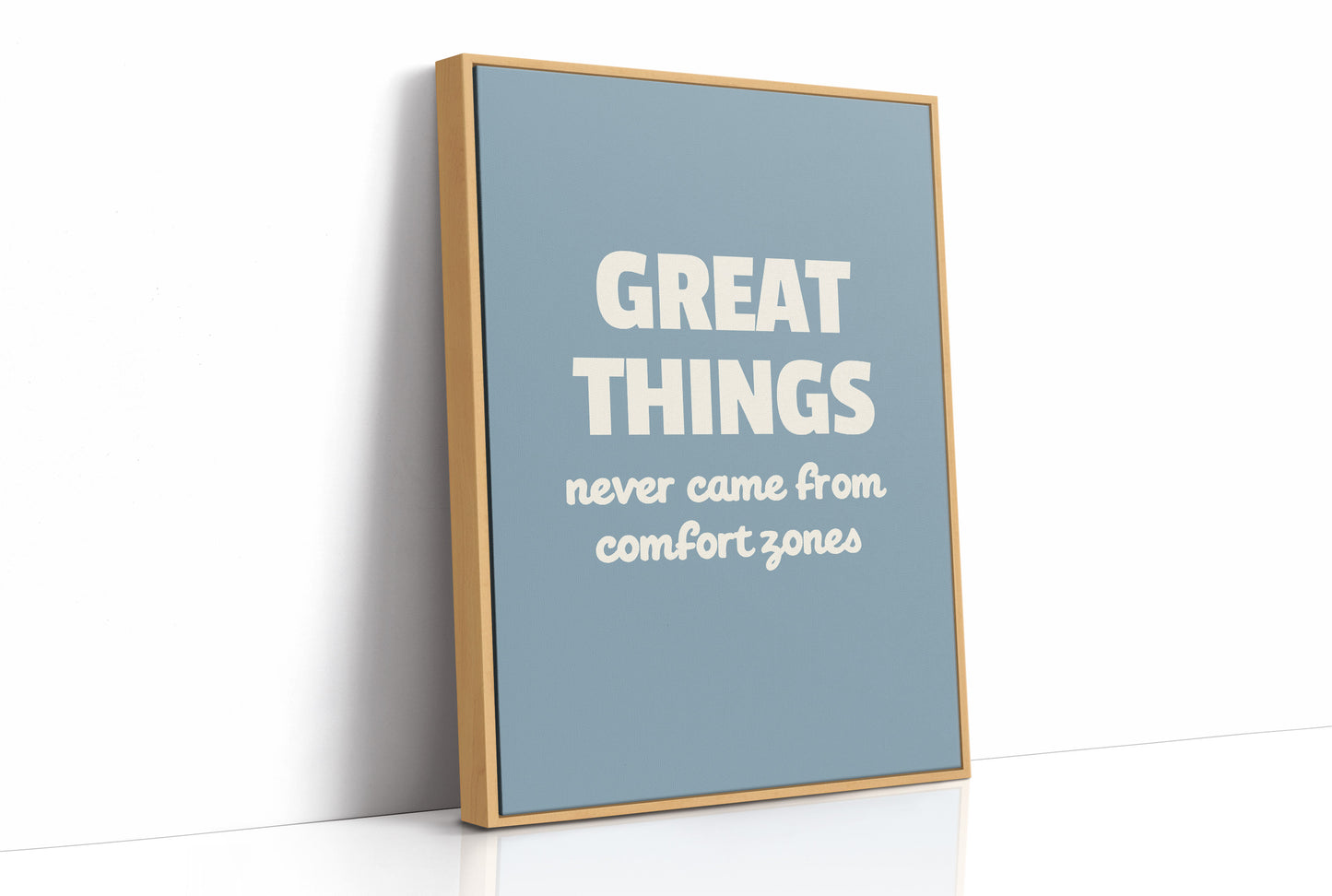Great Things Beyond Comfort