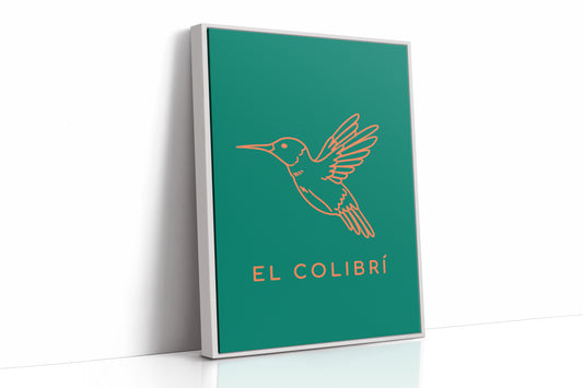 Coral Wings Dance Through Emerald Skies