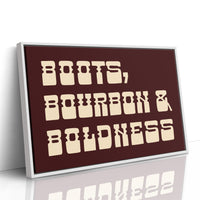 Boots, Bourbon & Boldness