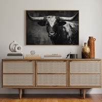 Longhorn Tales At Twilight Hour