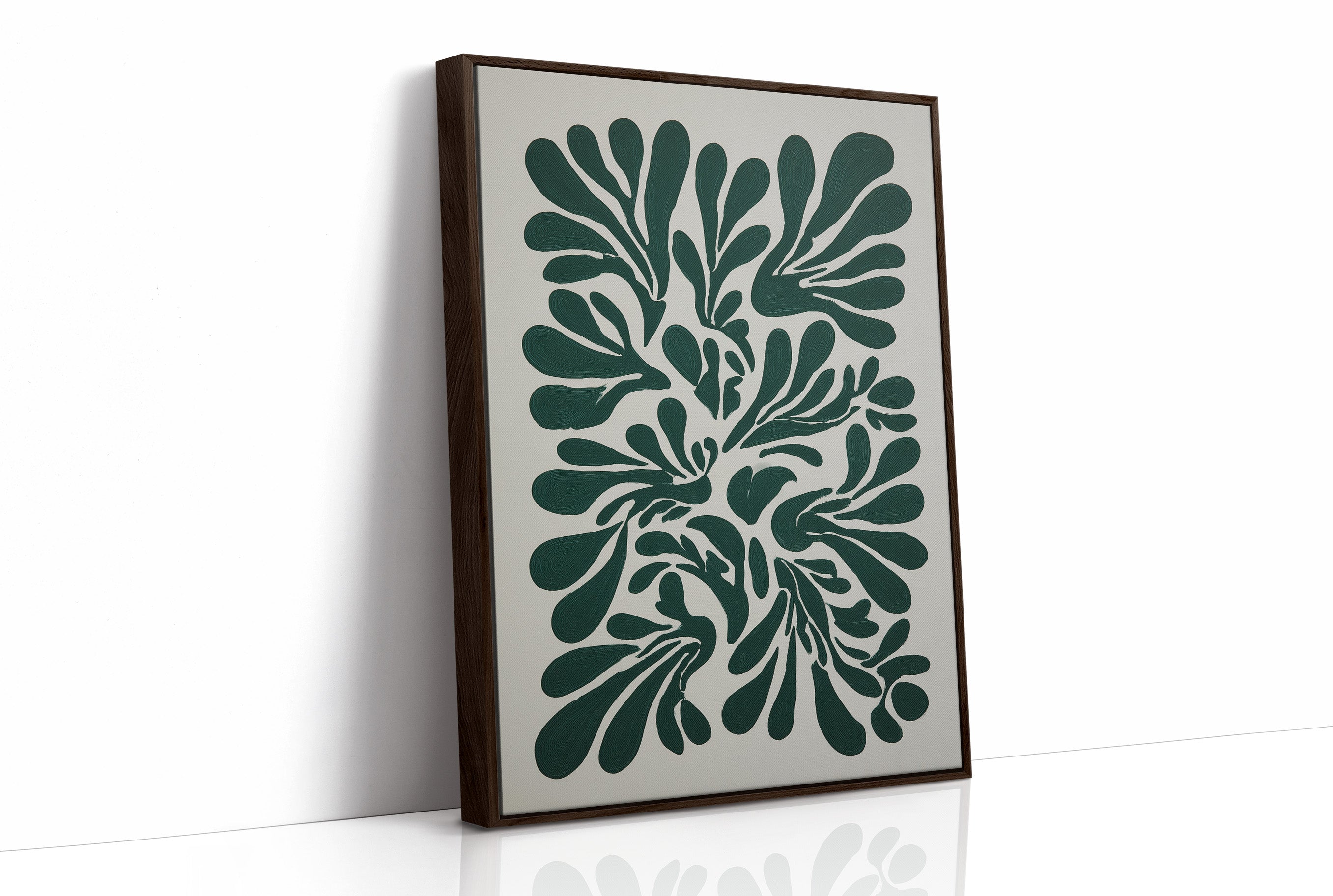 Emerald Petals Dance In Light