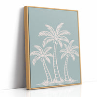 Palms Lean Toward the Light