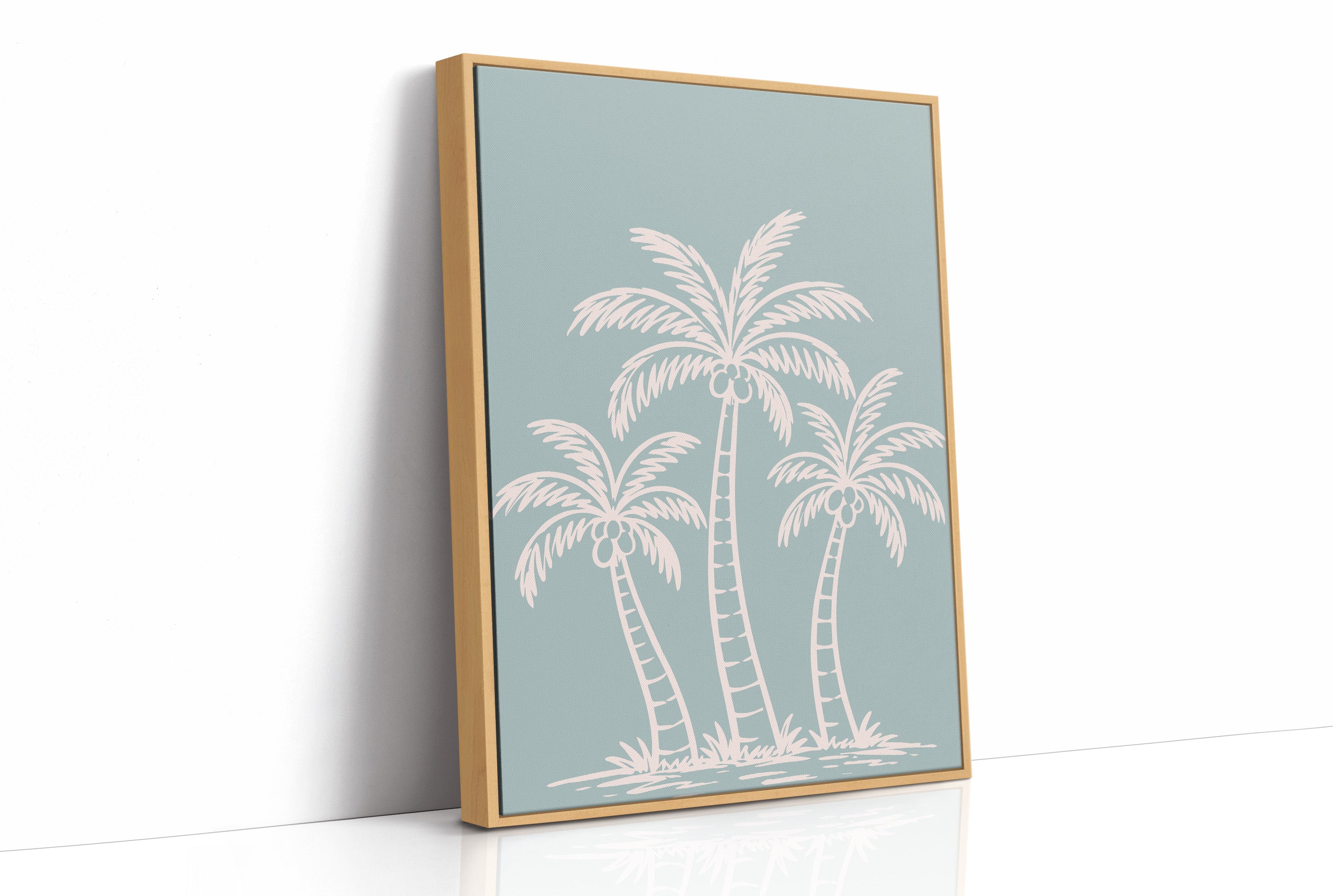 Palms Lean Toward the Light