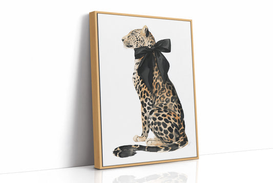 Painted Leopard, Bow Included