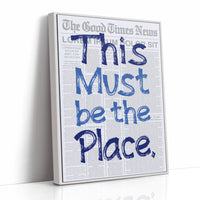 Blue Letters Find Their Home