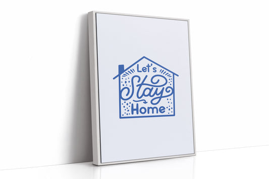 Cozy Letters Dance In Blue