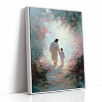 Ethereal Journey Through Blossom Light