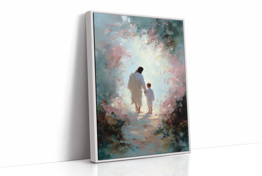 Ethereal Journey Through Blossom Light