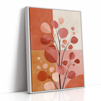 Branches Bloom In Coral Geometry