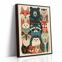 Woodland Council: A Folk Art Menagerie
