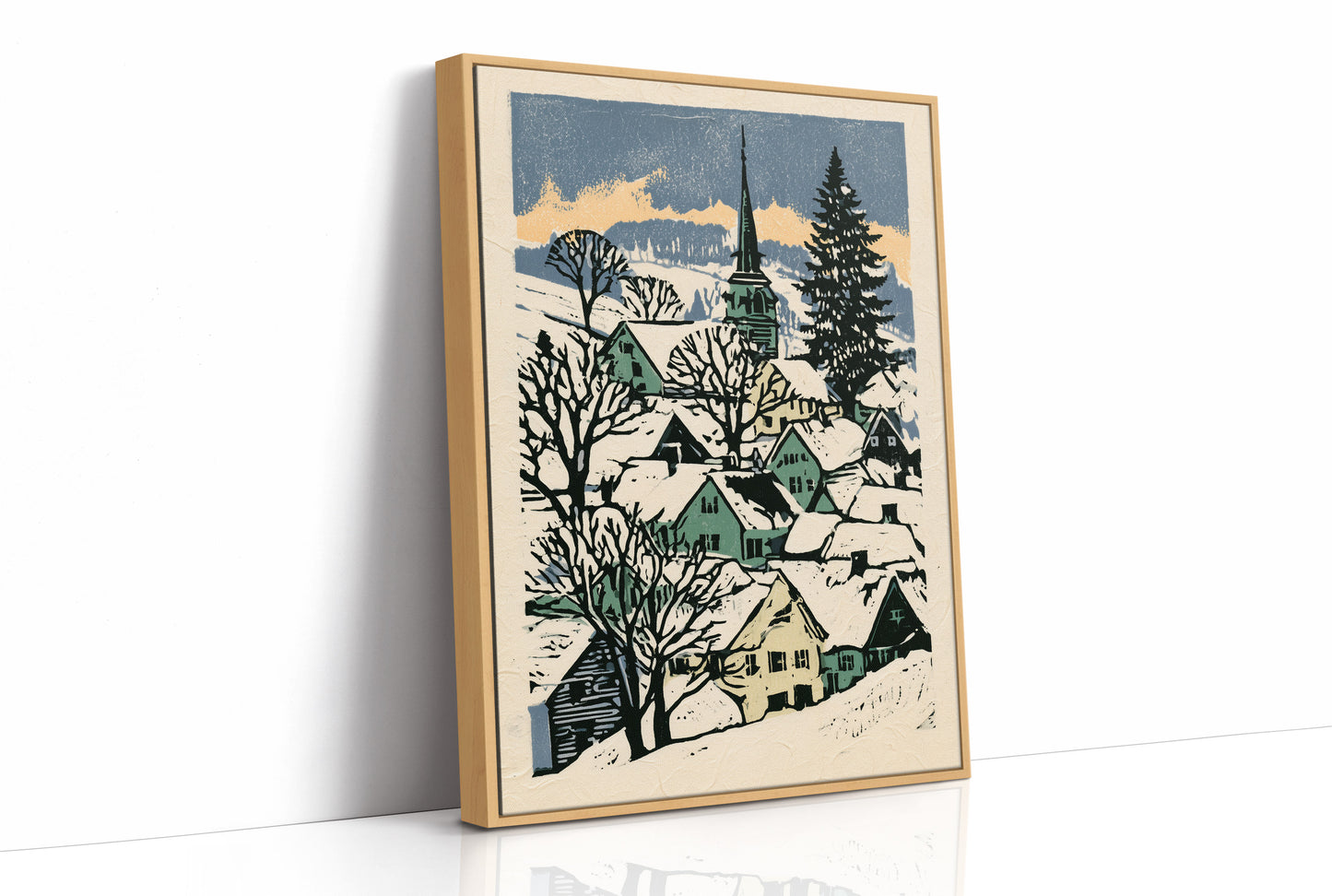 Snowbound Village Spire