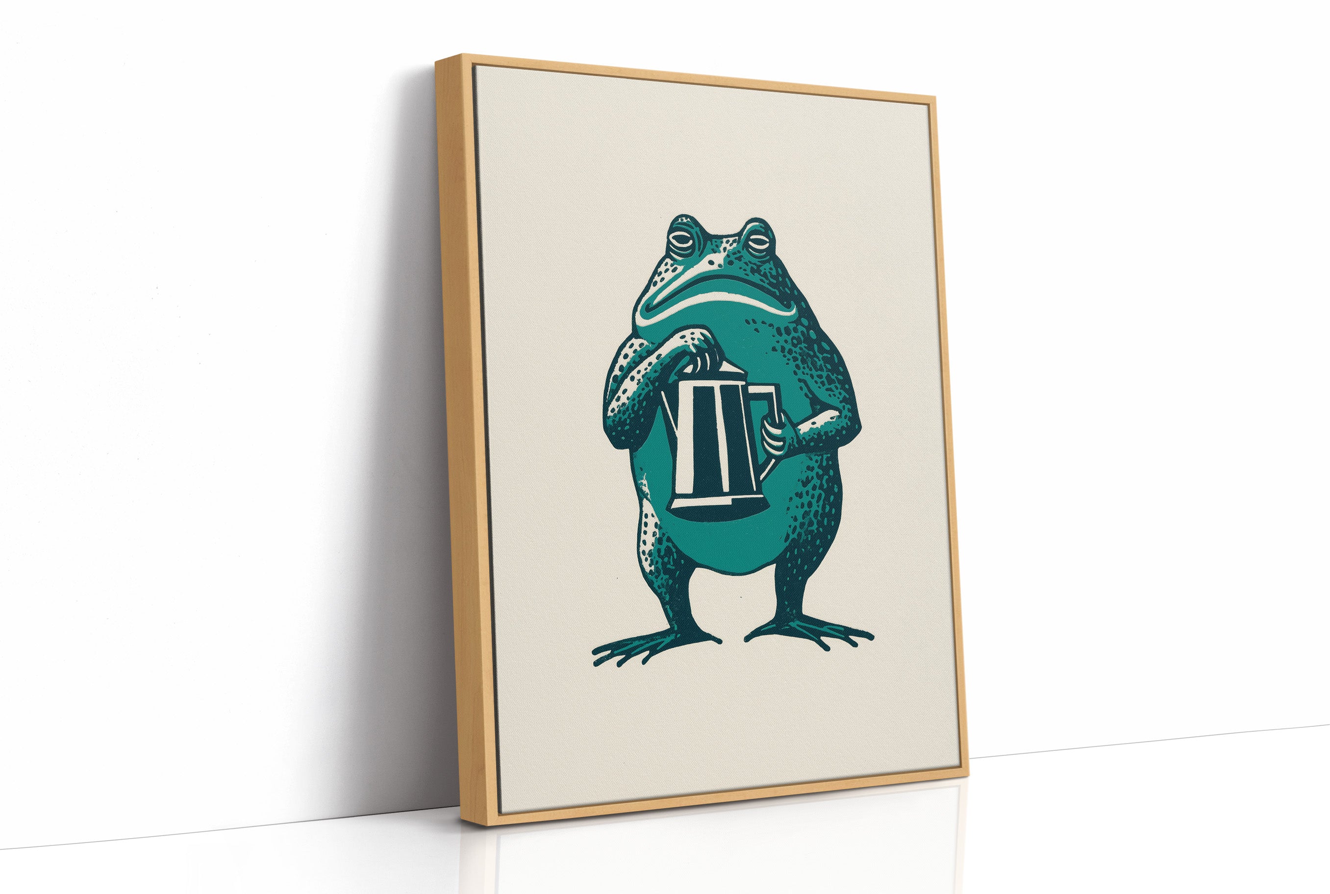 The Thoughtful Frog