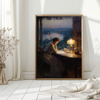 Reflections Beneath the Evening Glow