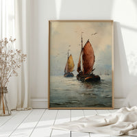 Sails Dance With Ocean's Breath