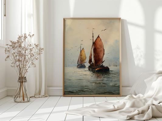 Sails Dance With Ocean's Breath