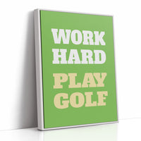 Life Balances On Green Fairways