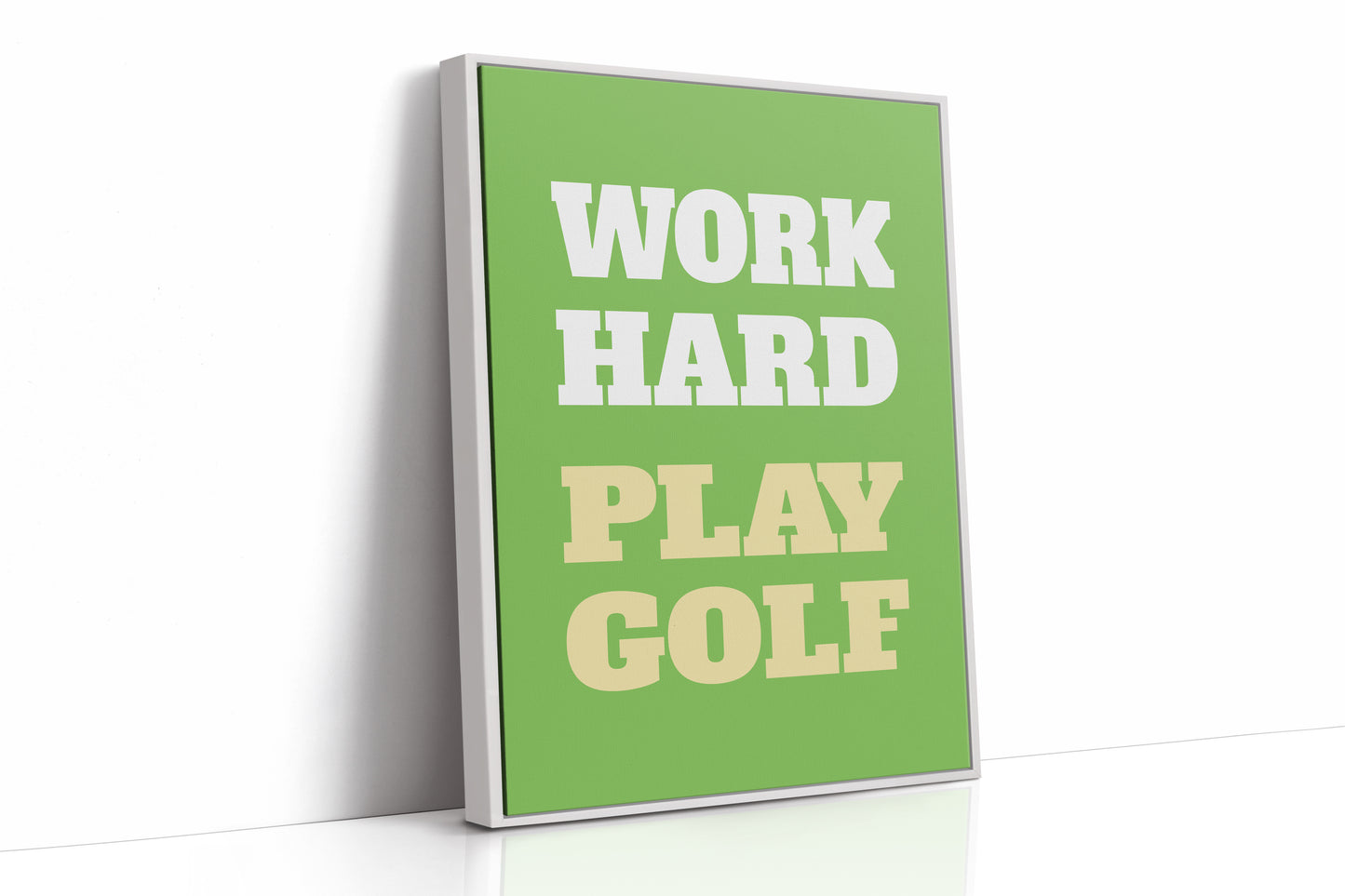 Life Balances On Green Fairways