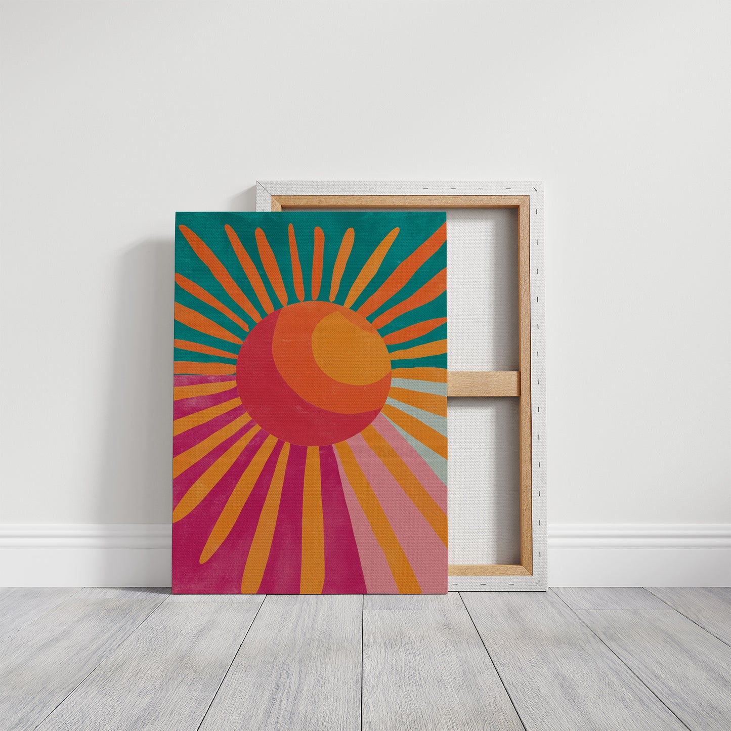 Sunburst Over Summer Fields