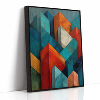 Faceted Peaks in Woodgrain