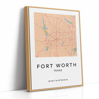 Fort Worth, Mapped in Amber